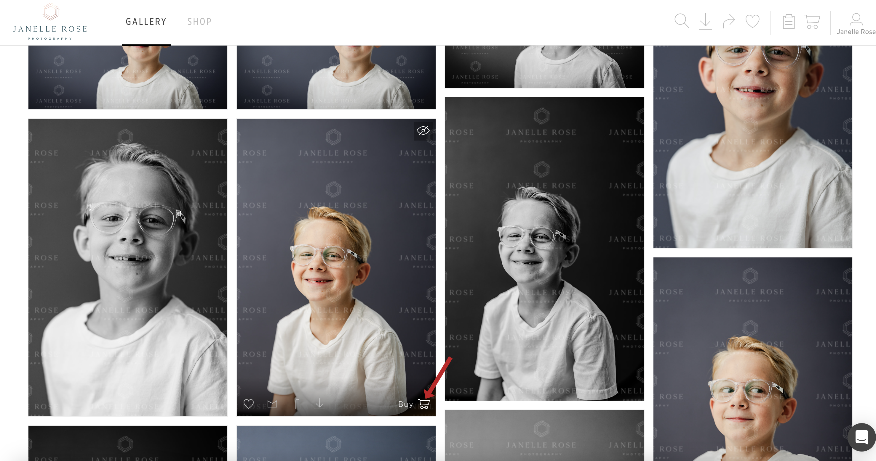 school photos through Pic-Time galleries